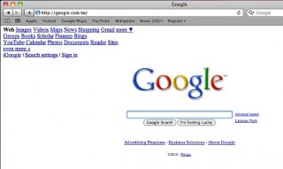Página falsa do Google (Foto: Reprodução)