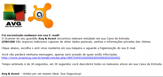 Golpe AVG Avast (Reprodução)