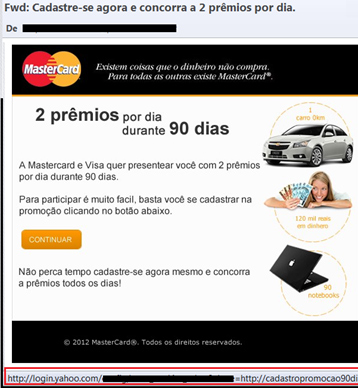 Fraude Open Redirect (Reprodução)