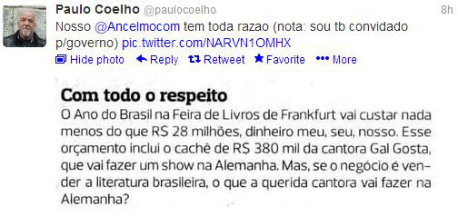 Paulo Coelho - Gal Costa