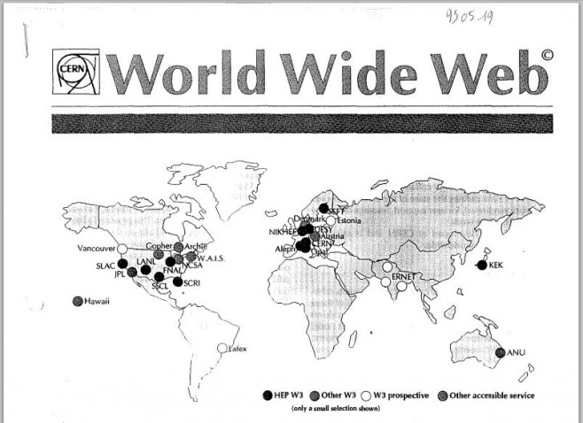 A web em 1995. (Foto: Reprodução)