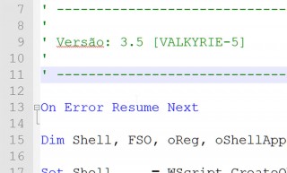 On Error Resume Next em código do BankerFix